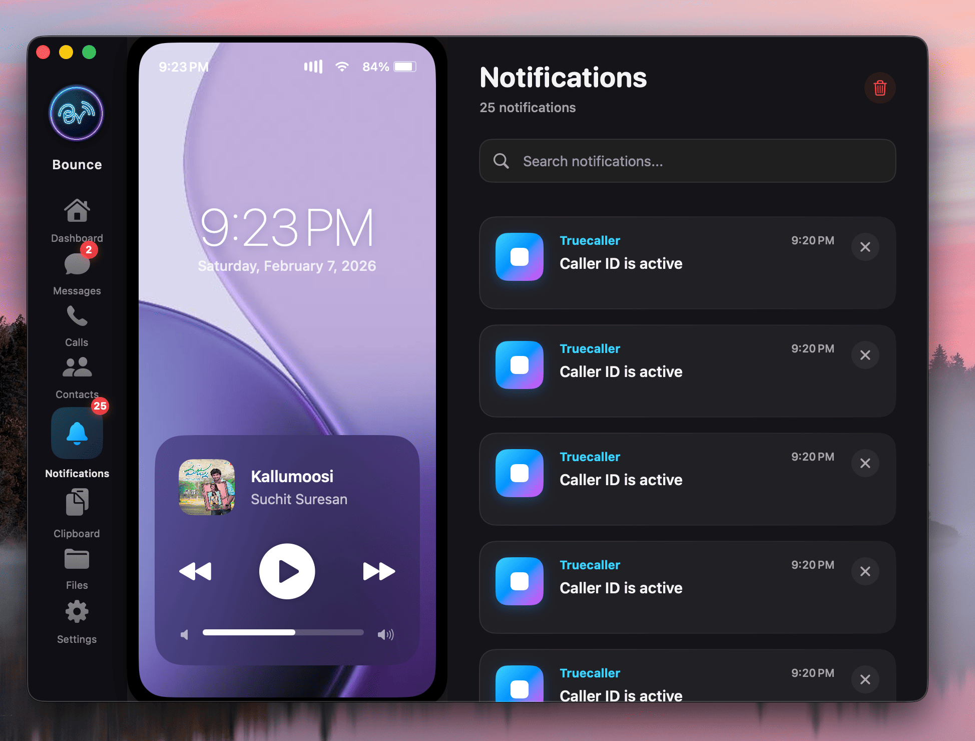 Android notifications mirrored on Mac with inline reply support