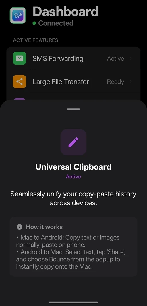 Universal Clipboard